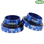 Hope Stainless Steel 30mm Bottom Bracket - 68/73/83mm - Blue