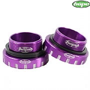 Hope Stainless Steel 30mm Bottom Bracket - 68/73/83mm - Purple