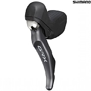 Shimano GRX ST-RX810 Mechanical Shift / Hydraulic Disc Double STI Lever - Black - Left Hand