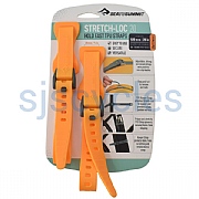 Sea To Summit Stretch-Loc 20 Straps - 20mm x 500mm - Yellow - Pack of 2