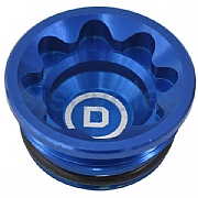 Hope RX4+ Caliper Bore Cap - DOT - Blue - Large