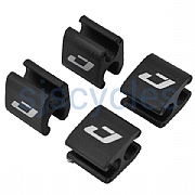 Jagwire Shift / Dropper & Brake Cable Hooks - Black - Pack of 4