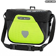 Ortlieb Ultimate High-Vis Bar Bag - Neon Yellow / Black Reflective - 6.5 Litre