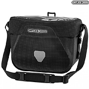 Ortlieb Ultimate High-Vis Bar Bag - Black Reflective - 6.5 Litre